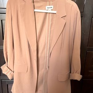 Open Edit NWOT blazer. Carmel/tan color.